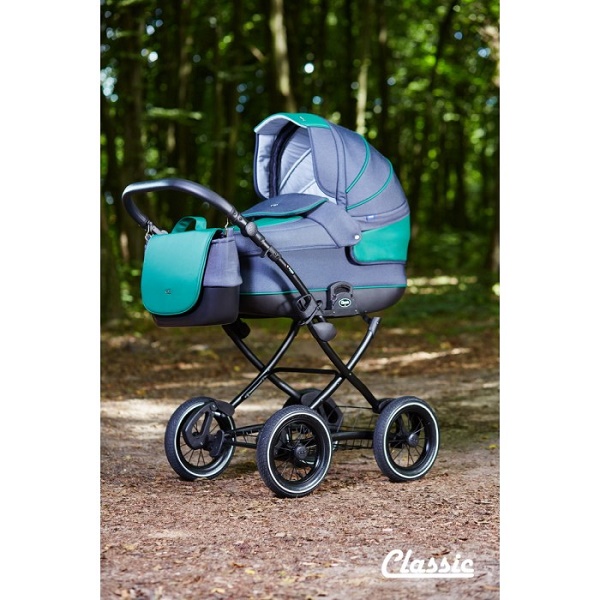 Детская универсальная коляска Anex Classic 2 в 1 - green